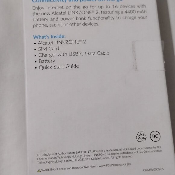 Alcatel Linkzone 2 - Picture 5 of 9